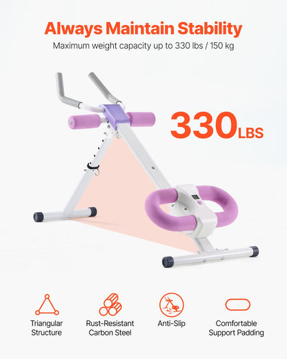 CRUNCHFIT Workout Ab Machine